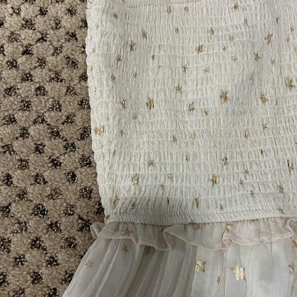 Ruby & Jenna Romper (Gold Star Pattern) - Picture 2 of 3